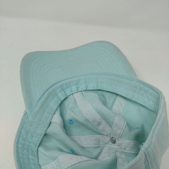 Chok Lids Skideback Hat Blue OSFA Adjustable Vented Holes 6 Panel Blank - Picture 7 of 9